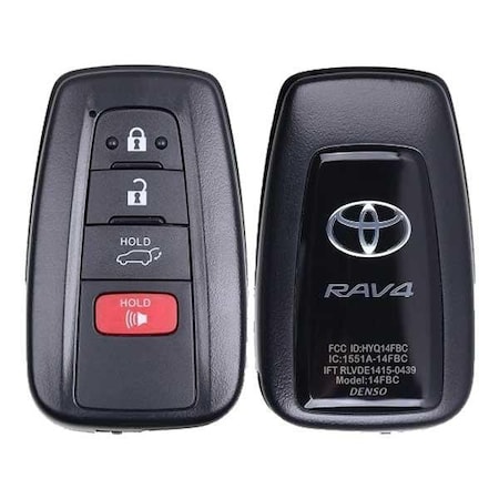 Oem OEM: NEW: 2021 - 2021 TOYOTA RAV4 / 4-Button Smart Key / P.N 8990H-42040 / HYQ14FBC RSK-TOY-42040